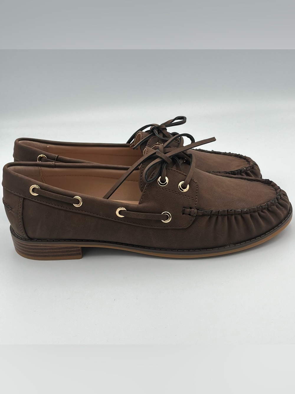 Sonoma Doriann Boat Shoes Business Casual Preppy Women’s Brown Various Sizes